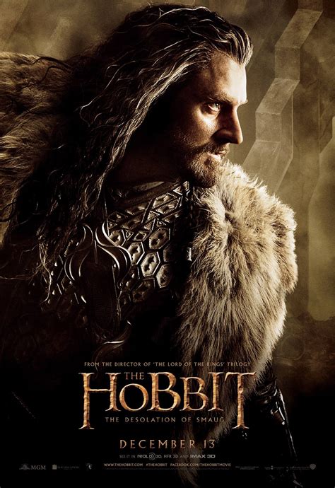 Tolkien's 1937 novel the hobbit. The Hobbit The Desolation of Smaug character poster 5 ...