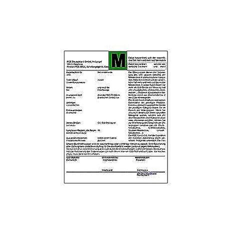 Iso Calibration Certificate Cal V Iii Pce Instruments