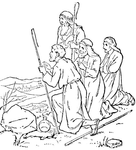 Bible Coloring Pages Teach Your Kids Through Coloring