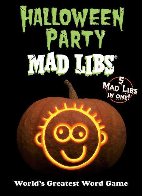 Halloween Party Mad Libs Worlds Greatest Word Game By Mad Libs Paperback Barnes And Noble®