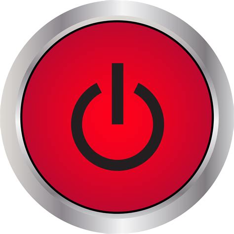 Power Button Logo Pixshark Com Images Galleries Button Clipart