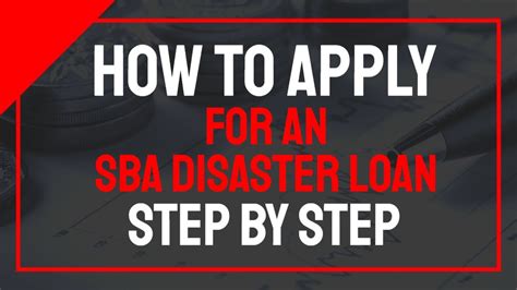 Sba Disaster Loan Application Assistance Tutorial Requirements
