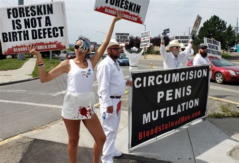 Anti Circumcision Group Stages Protest In Billings