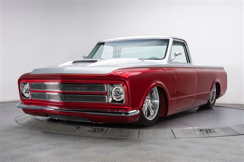 Slammed 1972 Chevrolet C10 Sema Build Flexes Suicide Doors Vortec V8