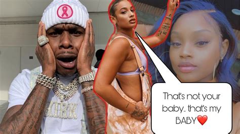THE BABY IS MINE DaBabys Baby Mama MeMe Calls Him Out After He DaniLeigh Go Public With