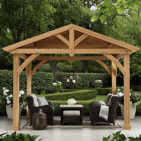 Member’s Mark Savannah Gazebo 11’x13’ - Sam's Club | Outdoor pergola