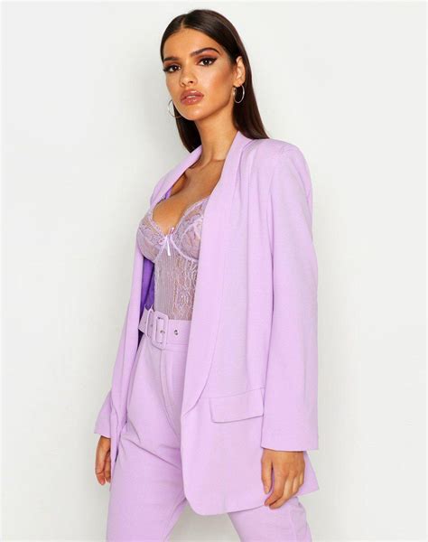 Tailored Blazer Lilac 10 Tailored Blazer Lace Suit Prom Blazer