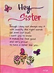 21+ Happy Birthday Wishes Card For Sister