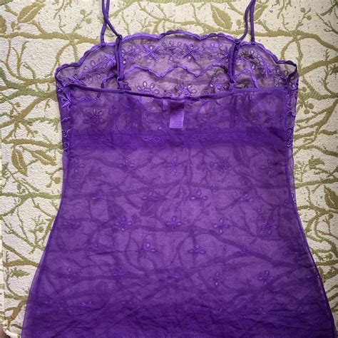 Victorias Secret Womens Purple Dress Depop