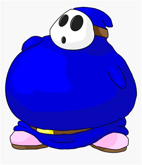 Blue Fat Guy Cartoon Hd Png Download Kindpng