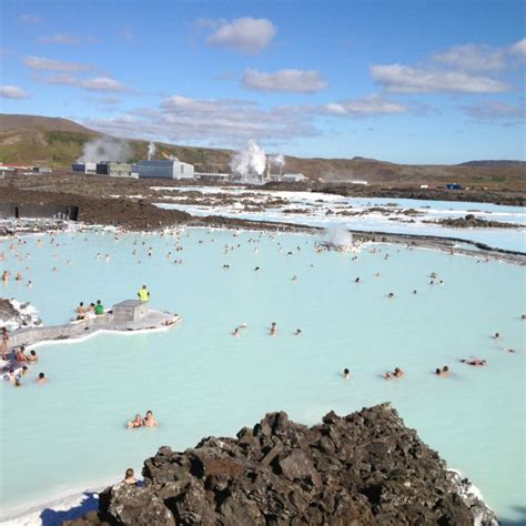 Swimming In The Blue Lagoon In Iceland Beautiful Places On Earth