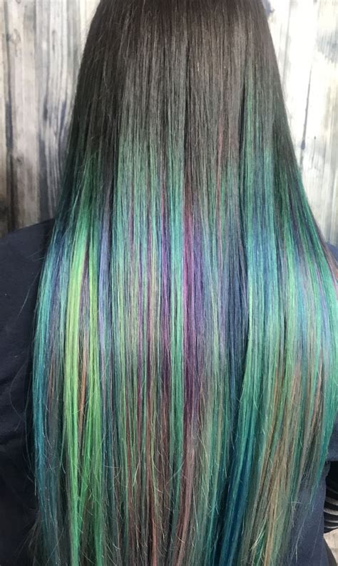 Blue And Purple Mermaid Hair