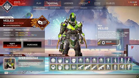 Apex Legends Veiled Collection Event Skins Youtube