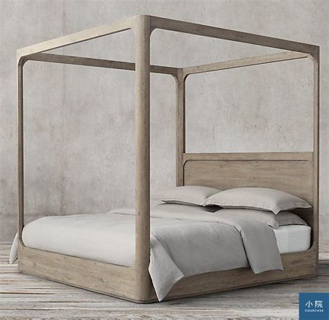 We spend more than half our lives in bed, so ensuring that your room. 美國RH，MARTENS仿古四柱雙人床架 ｜ Courcasa 小院