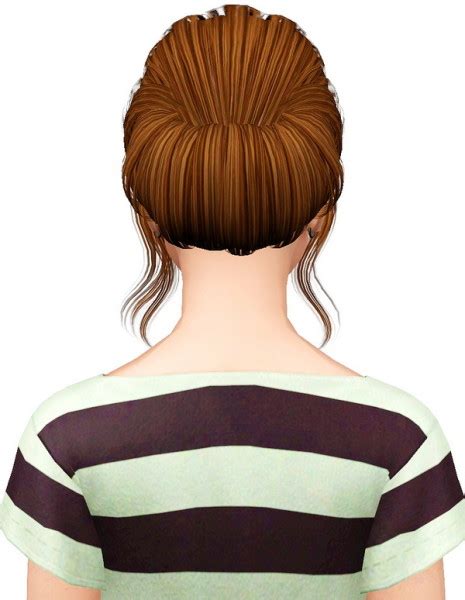 Butterfly 085 Hairstyle Retextured By Pocket Sims 3 Hairs