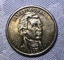Moneda De 1 Dólar 2008 De James Monroe Año 1817-1825 | Mercado Libre
