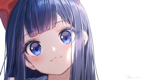 Download 1600x900 Cute Anime Girlblue Eyes Smiling