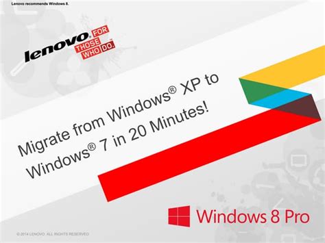 How To Migrate A Windows® Xp System To Windows 7 In 20 Minutes Ppt