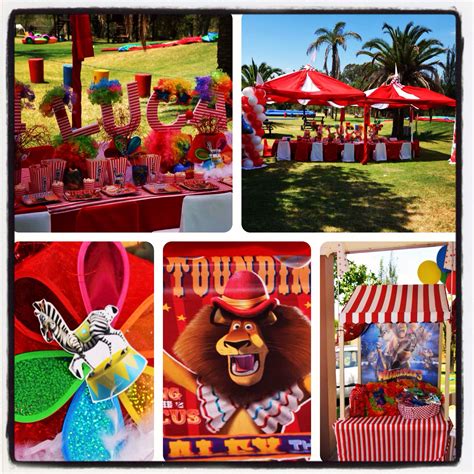 Read about 10 things your kid's birthday party doesn't need. Madagascar 3 circus theme party | Circus theme party, Boy ...