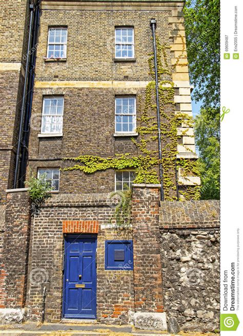 Ivied Brick House In The Center Of London In England Editorial