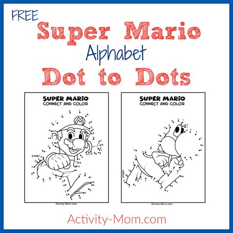 Super Mario Bros Coloring Pages Free Printable The Activity Mom