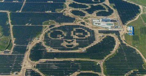 As Impressionantes Fazendas Solares Da China Que Estão Transformando A