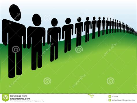 People Line Up Clipart Clipground