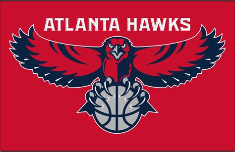 Atlanta hawks history banner 1970 was my favorite year ️more pins like this one at fosterginger. Atlanta Hawks Primary Dark Logo - National Basketball ...