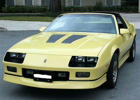 Camaro Yellow Front Barn Finds