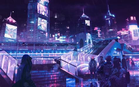 1680x1050 Cyberpunk Neon City 1680x1050 Resolution Hd 4k