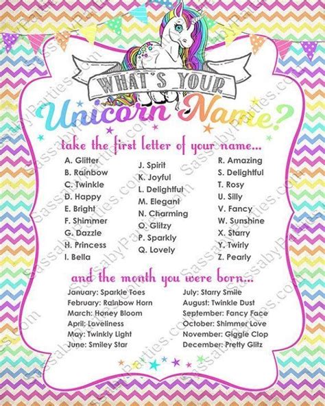 So, the results of the magical unicorn have you ever asked yourself the question: Elegant Twinkly Light! | Unicorn names, Unicorn, Funny names