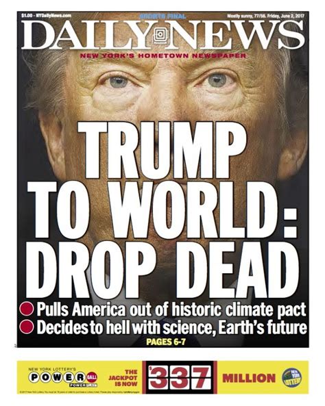“drop dead” how trump inspired the new york daily news to revive its most famous headline