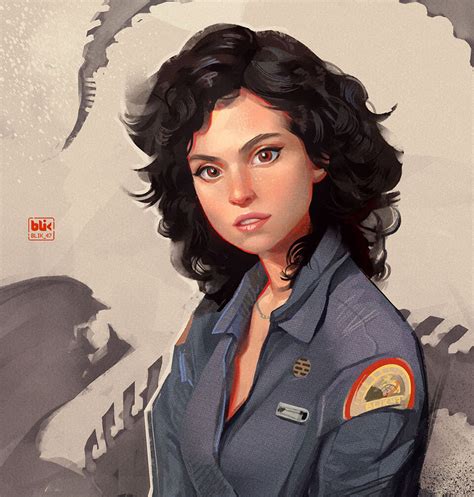 Ellen Ripley By Igor Lomov Rimaginarycharacters