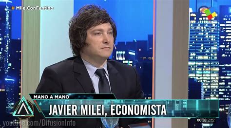 Javier gerardo milei (buenos aires, argentina; Milei explotó e Intratables se pareció al Luna Park ...