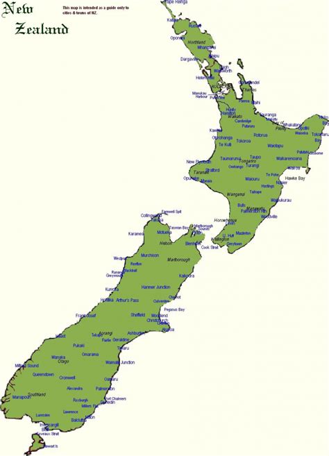 New Zealand State Highways Metro Map The Map Kiwi Throughout