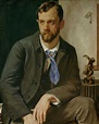 Portrait of Charles Holden (1875-1960) - Francis Dodd come stampa d ...