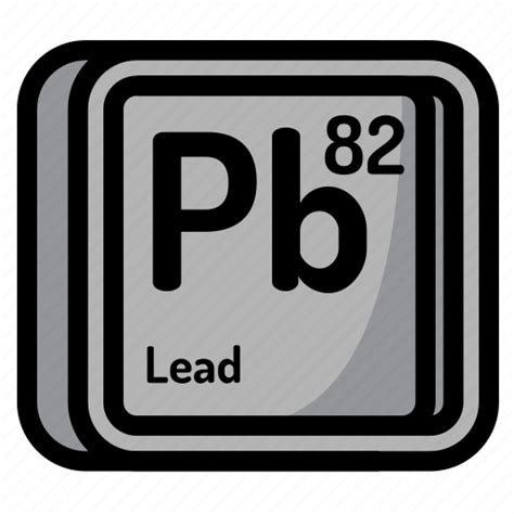 Lead Periodic Table Symbol Two Birds Home