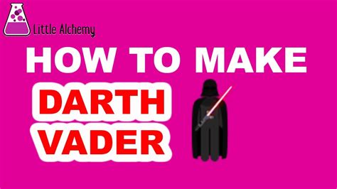 How To Make Darth Vader In Little Alchemy Step By Step Guide Youtube
