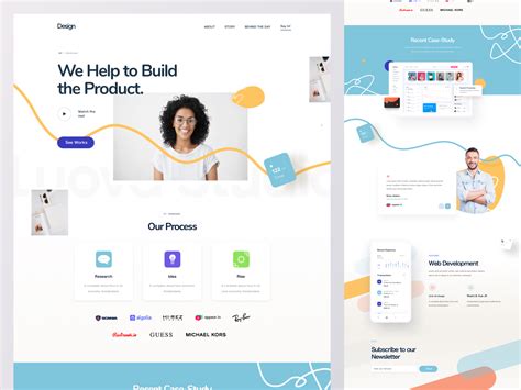 sass landing page by shekh al raihan for ofspace ux ui on dribbble