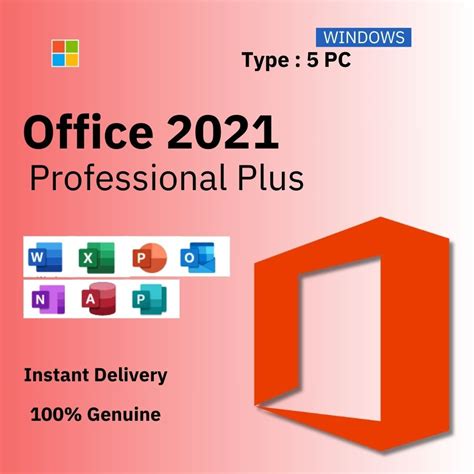 Ms Office 2021 Pro Plus Lifetime Key 5 Pc License Delta Keys