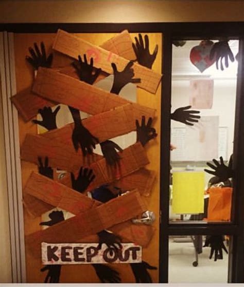 Halloween Classroom Door Ideas Homishome