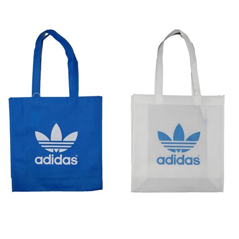 Adidas Originals Ac Trefoil Canvas Tote Shopper Bag Mens Womens One