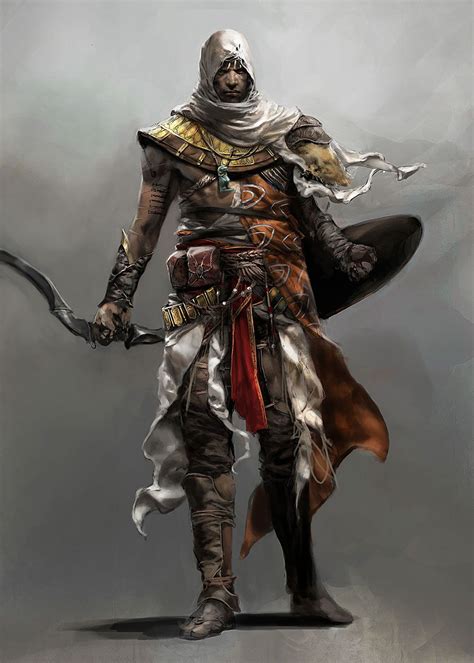 Bayek Concept Assassins Creed 3 Assassins Creed Arte Assassins Creed