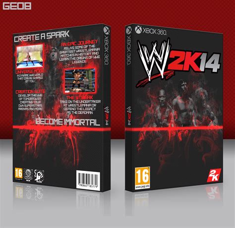 Viewing Full Size Wwe 2k14 Box Cover