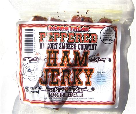 Bacon Freak Ham Jerky Peppered Beef Jerky Reviews