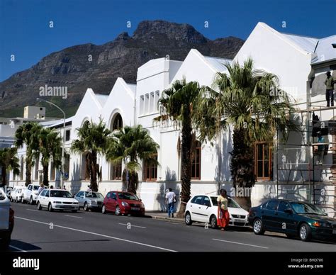 Buildings On Darling Street Grand Parade Cape Town South Africa Stock