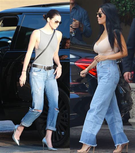 The Casual Chic Outfit Kendall Jenner And Kourtney Kardashian Are