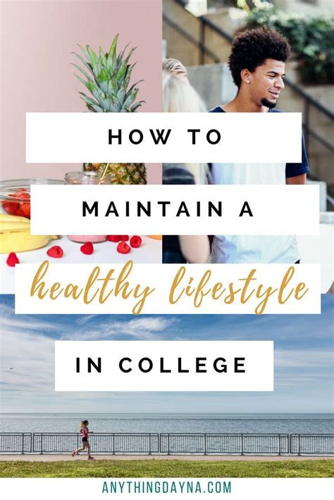 How to Maintain a Healthy Lifestyle During College ...