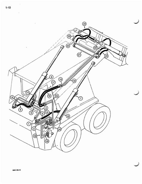 Case 1845c Skid Steer Loader Parts Catalog Manual