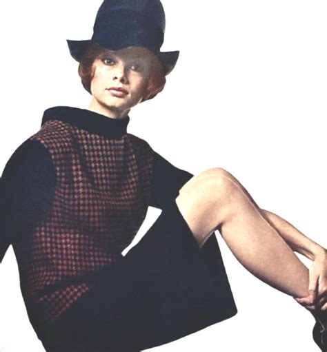 1964 Jean Shrimpton Photographed By David Bailey In Vogue Uk Jean